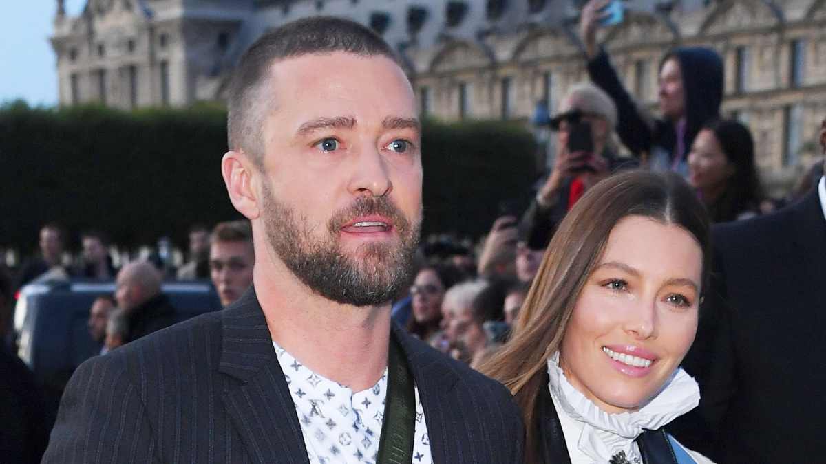 Justin Timberlake jokes about the moment he was tackled by notorious red  carpet prankster in Paris