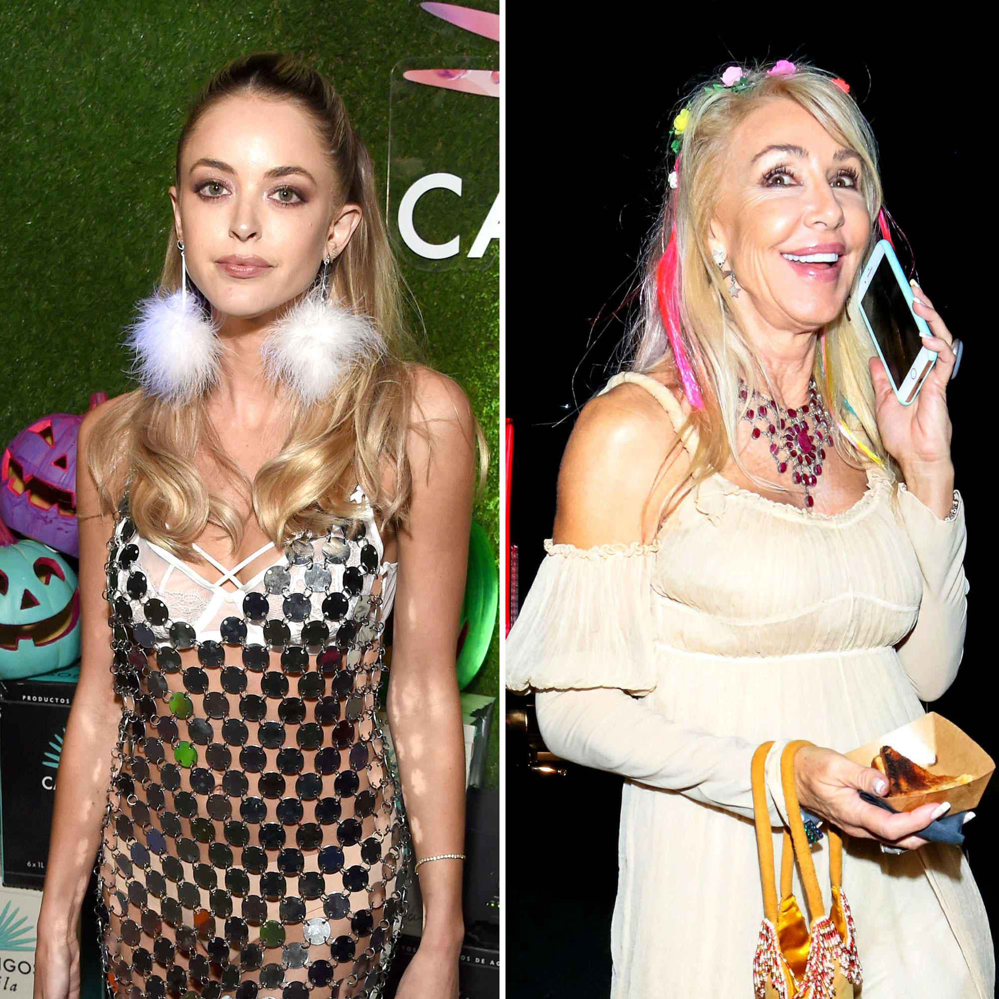 Kaitlynn Carter, Linda Thompson Talked at Halloween Party