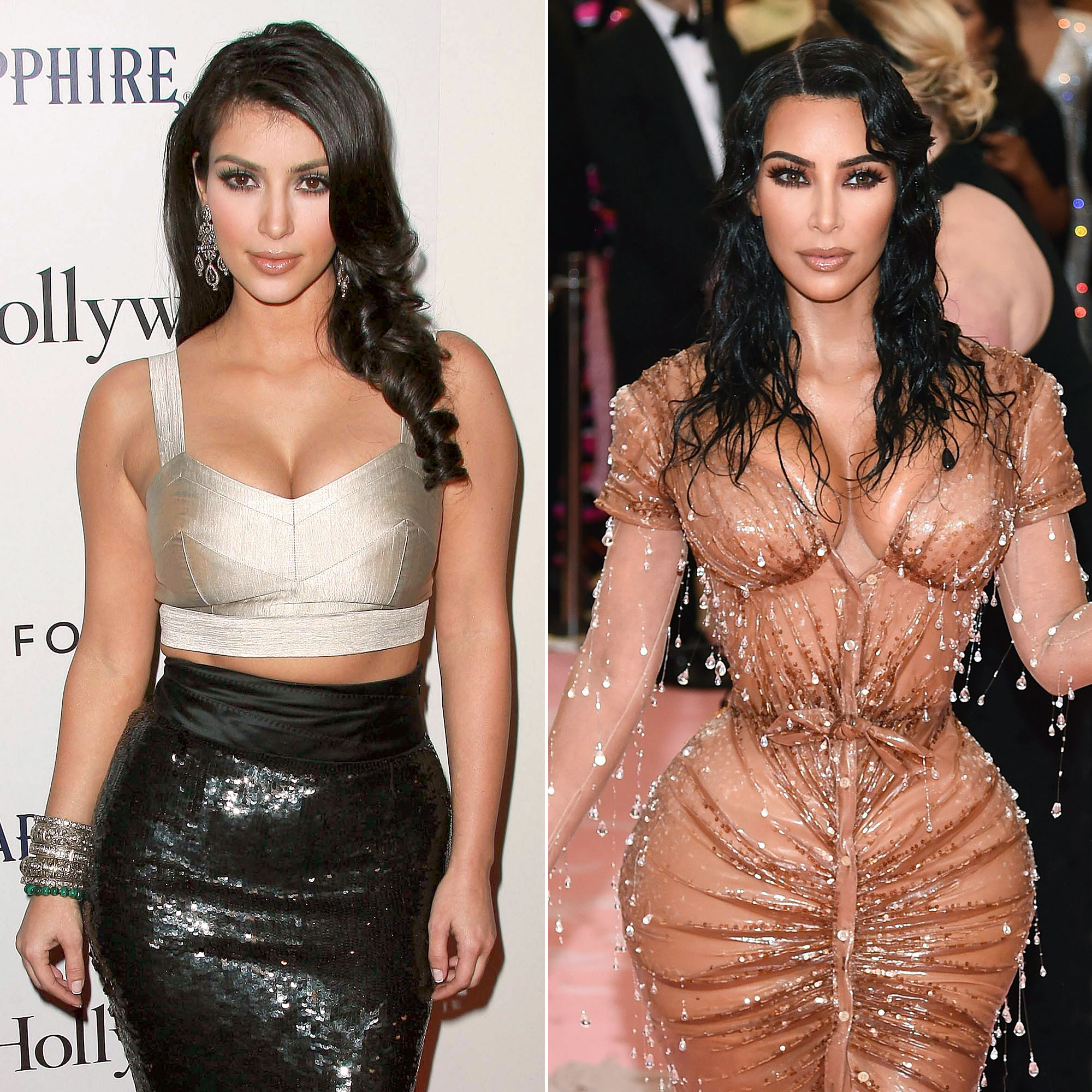 Kim Kardashian's Body Evolution Through the Years