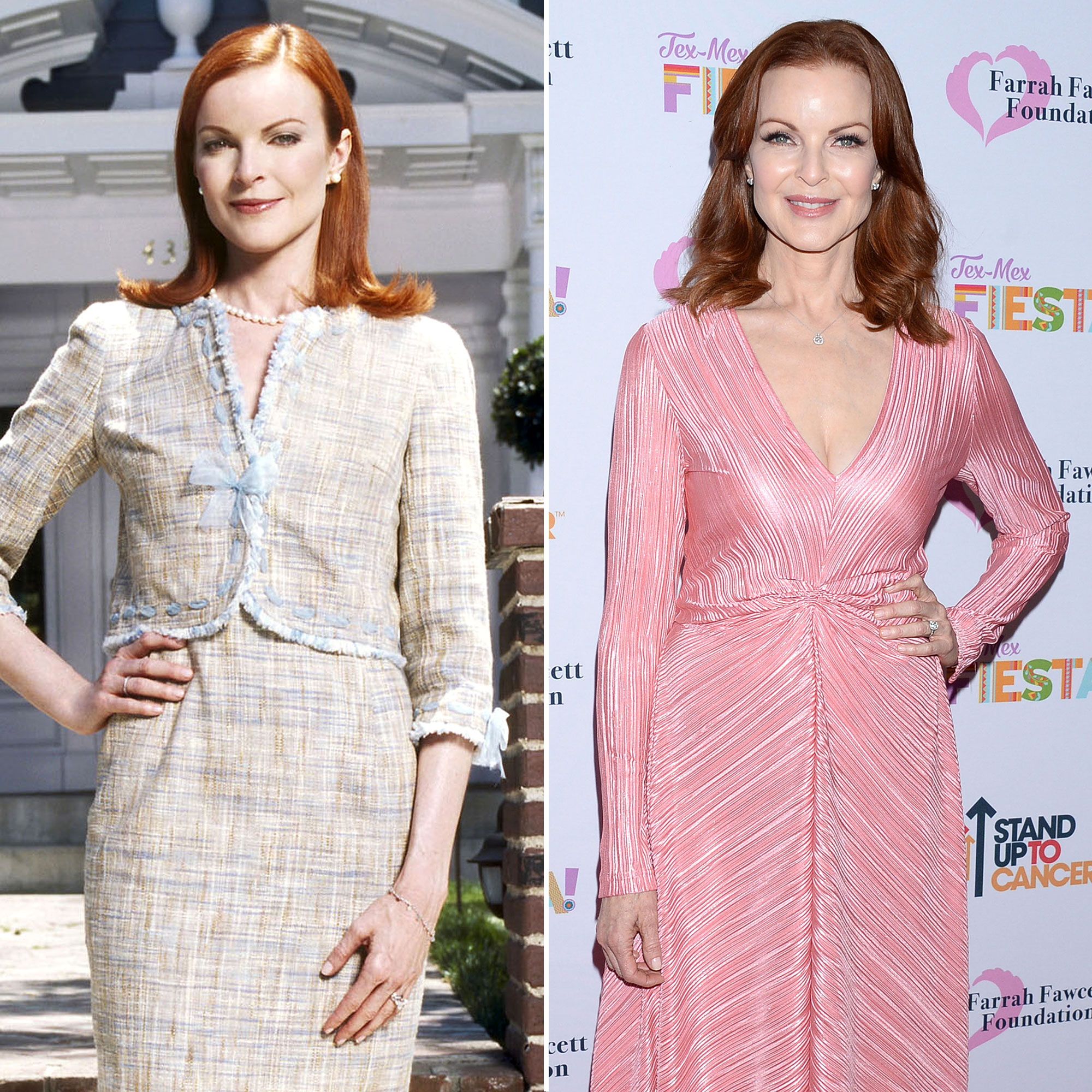 Marcia Cross One Shoulder Dress