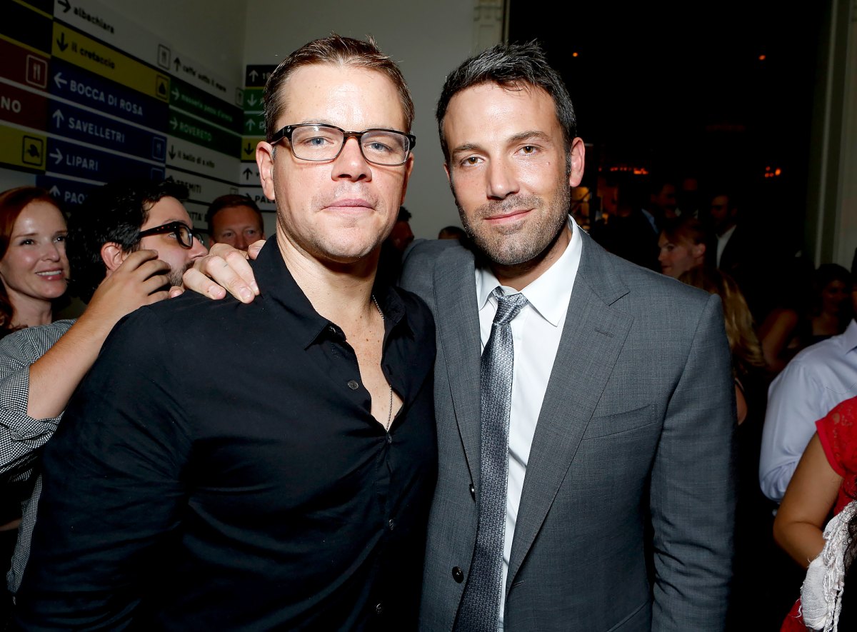 Matt Damon And Ben Affleck S Bromance Through The Years