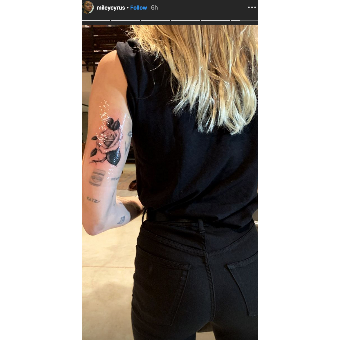 Miley Cyrus Hand Tattoos  Stick and Poke Tattoo Kit