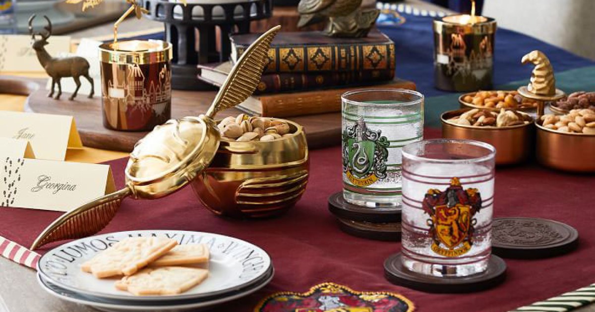 Nouvelle gamme de décoration Harry Potter chez Pottery Barn
