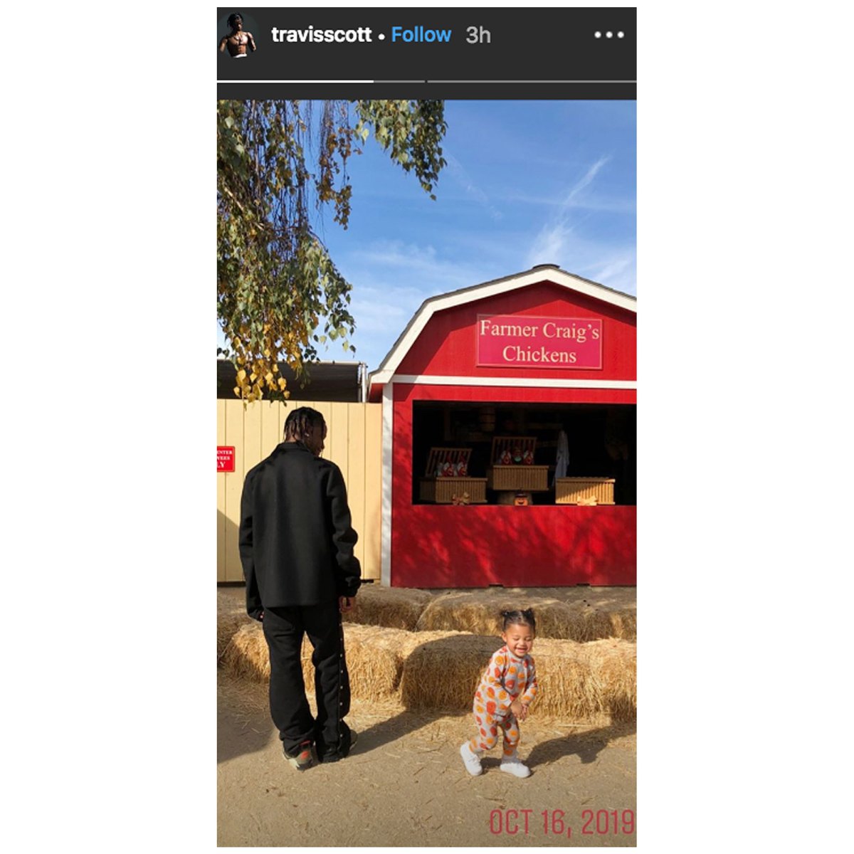 Travis Scott Goes to Pumpkin Patch With Kylie Jenner After Split