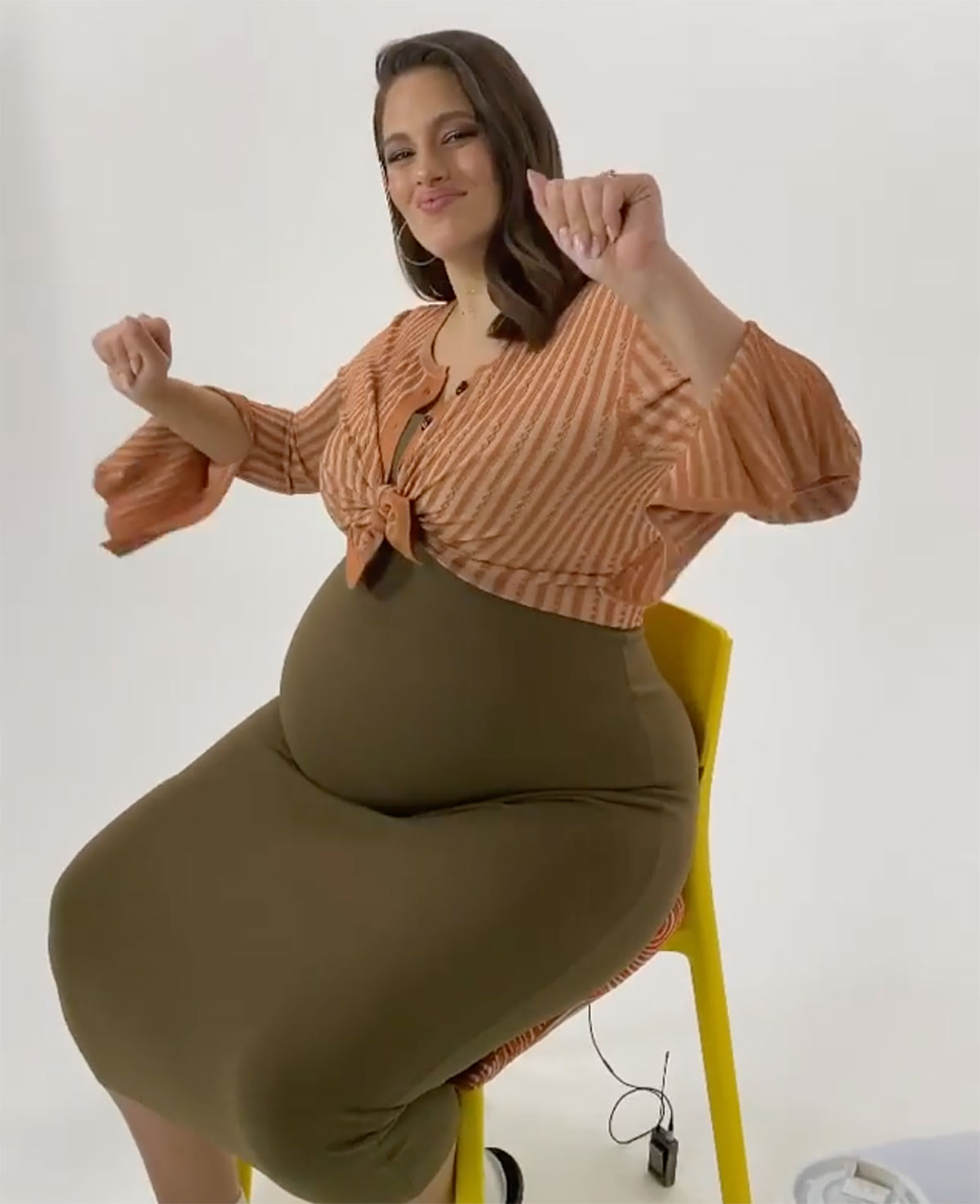 Ashley Graham Instagram Pregnant