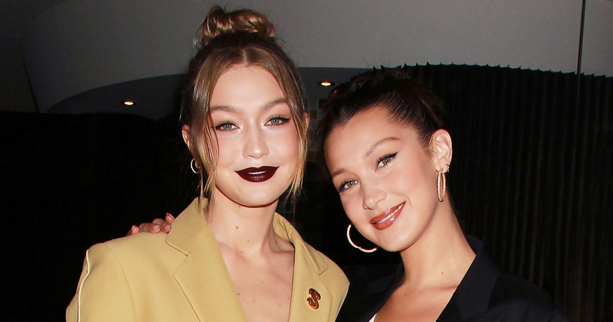 Gigi and Bella Hadid Wear Skin-Baring Outfits to the Nice Guy