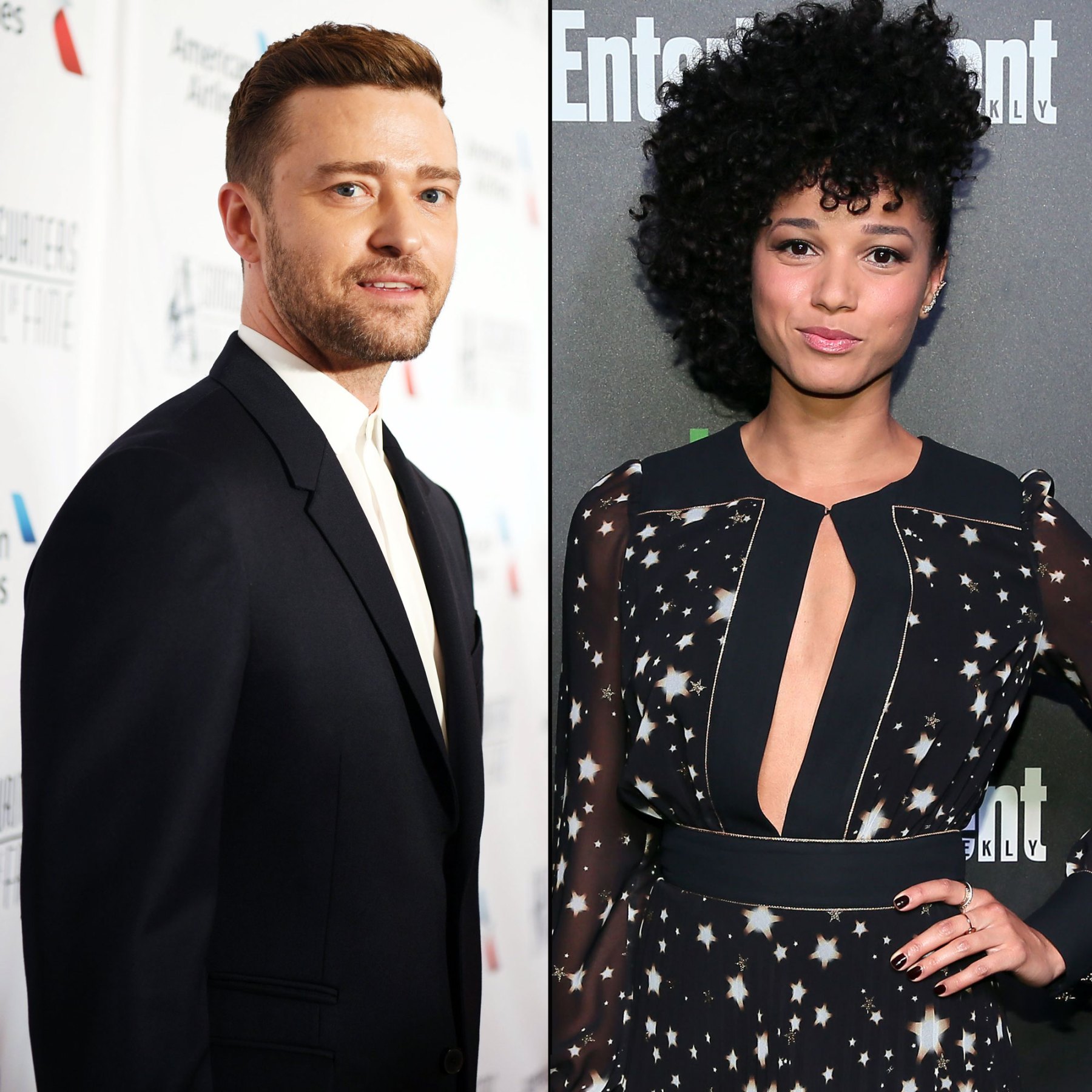 Justin Timberlake And Alisha Wainwright Are Just Friends Us Weekly 