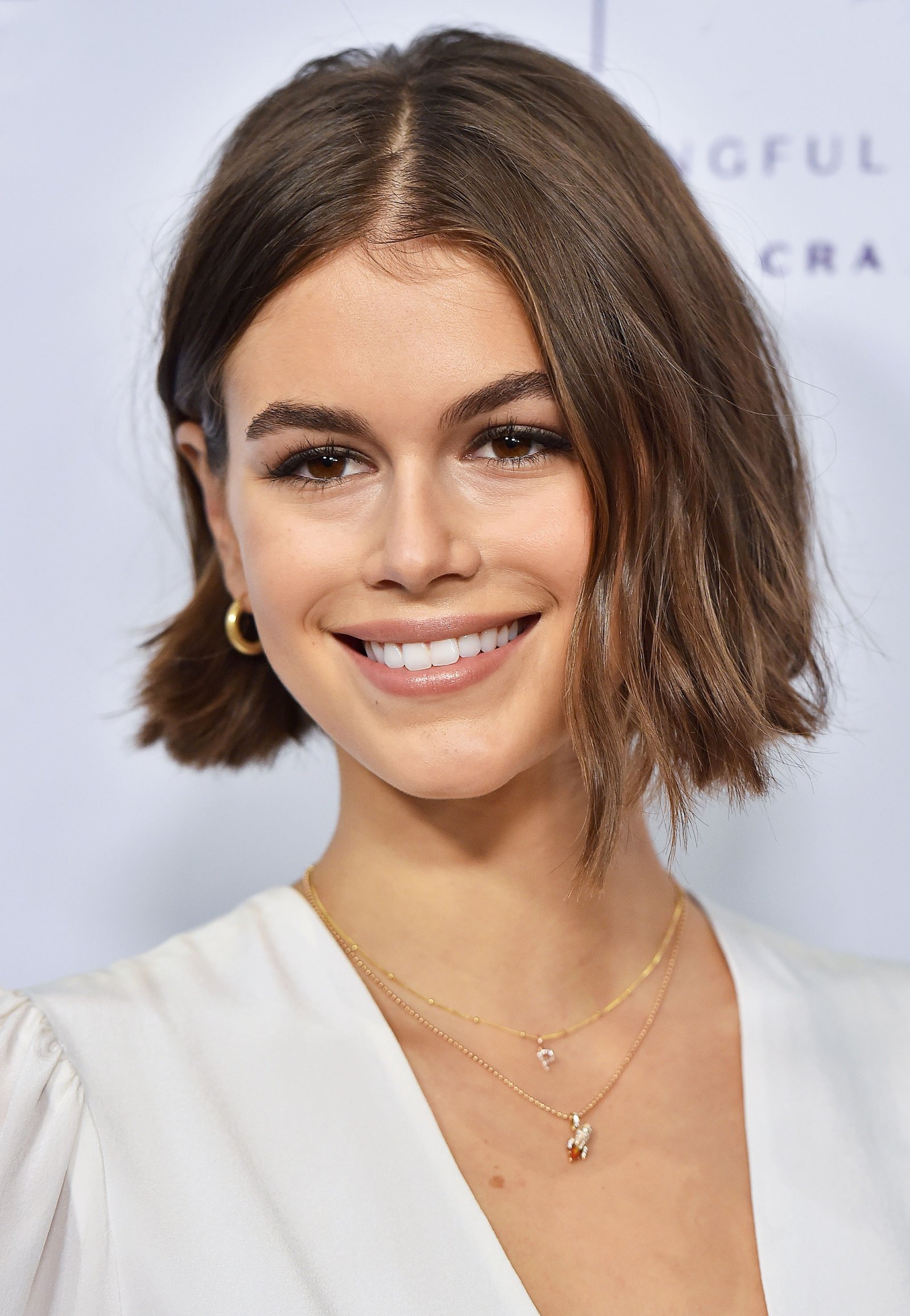 Kaia Gerber Wore a 'P' Necklace, Possibly Referring to Pete Davidson ...