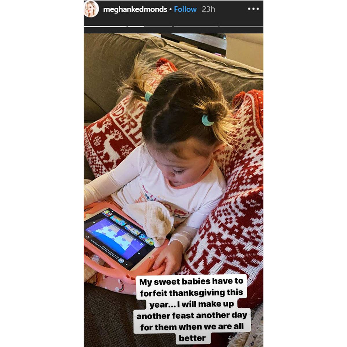 RHOC star Meghan King Edmonds cares for three sick kids at first  Thanksgiving since split from ex Jim Edmonds – The Sun