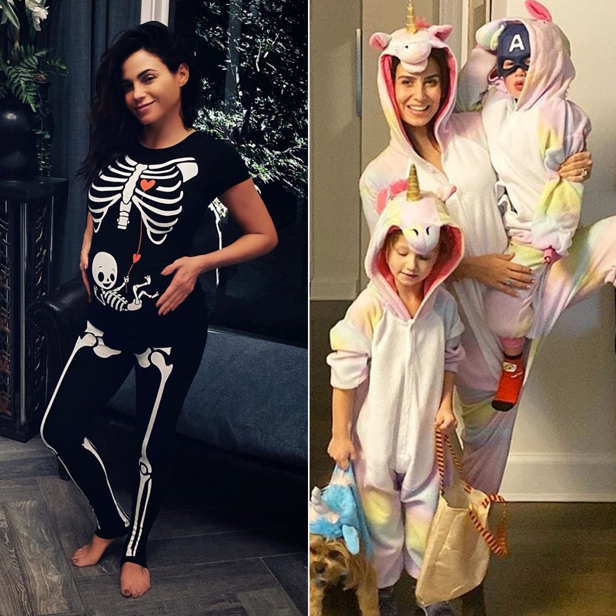 Pregnant Celebs Dressing Up Baby Bumps On Halloween Costume Pics