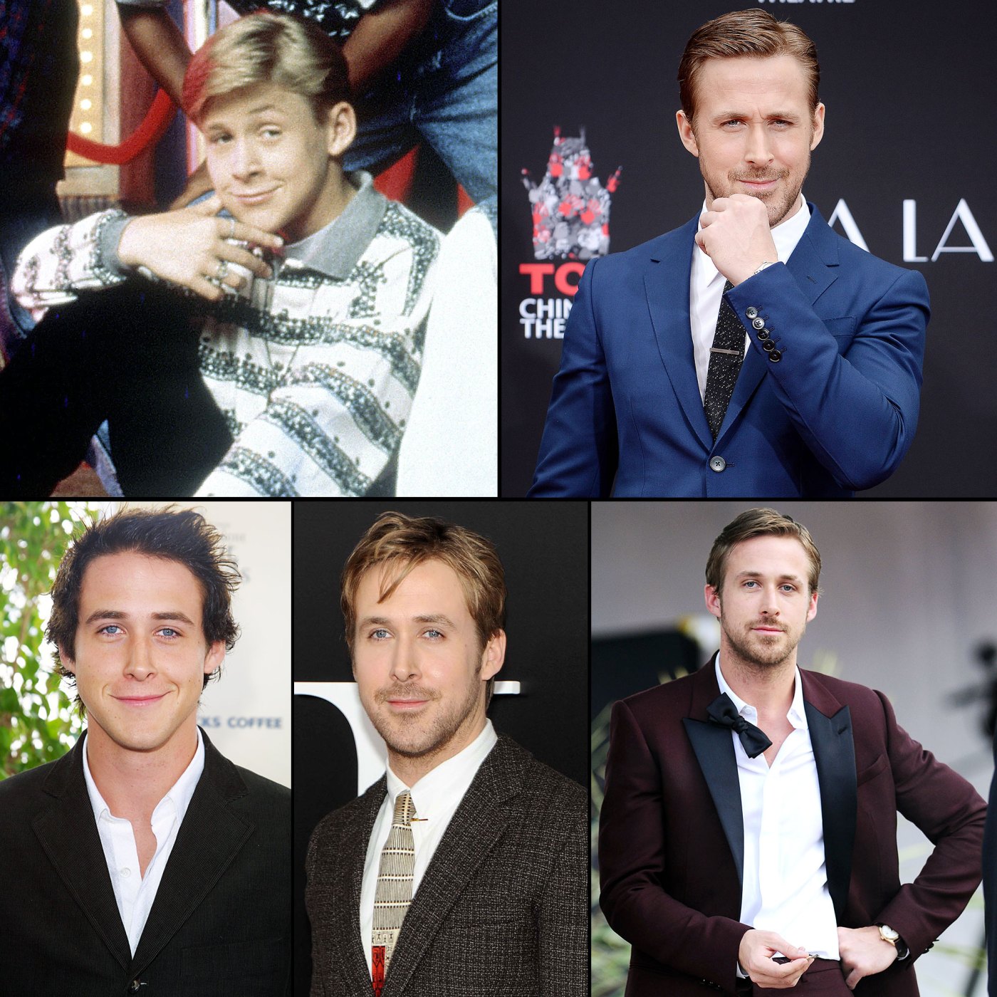 Ryan Goslings Hotness Evolution Us Weekly