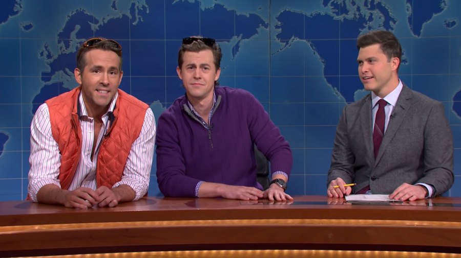 'Saturday Night Live': Colin Jost Calls Ryan Reynolds Best ...