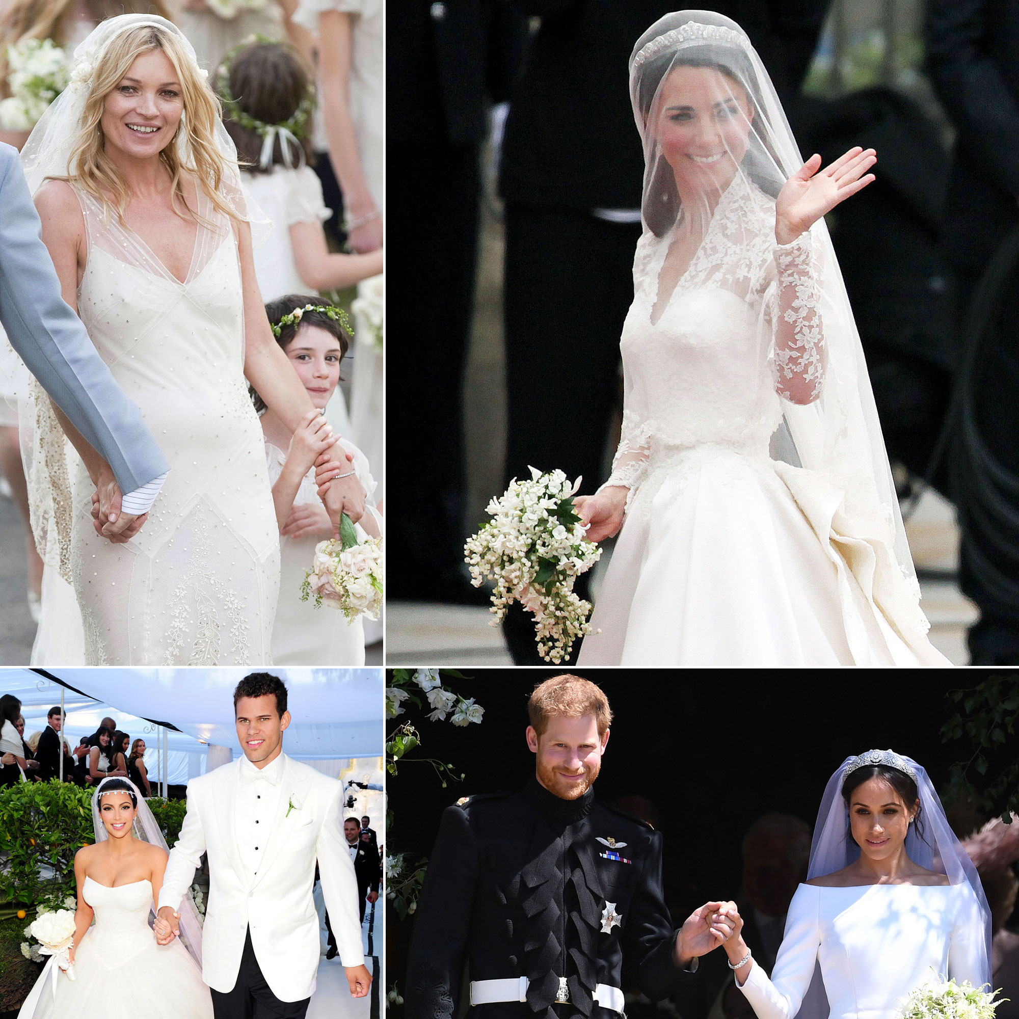 celebrity wedding dresses