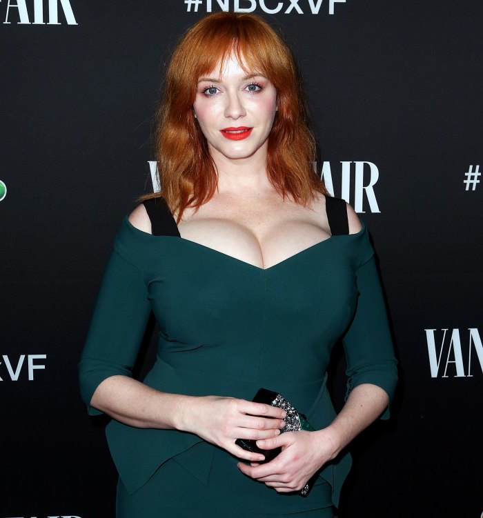 Christina Hendricks Seen Mingling at Party After Geoffrey Arend Split