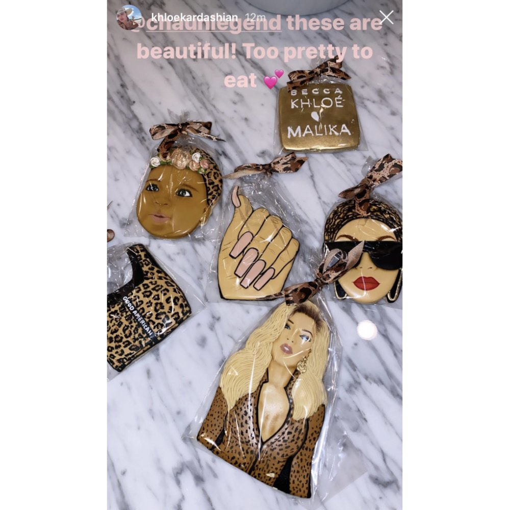 Khloe Kardashian Shows Off Custom Cookies and One Looks Just Like True