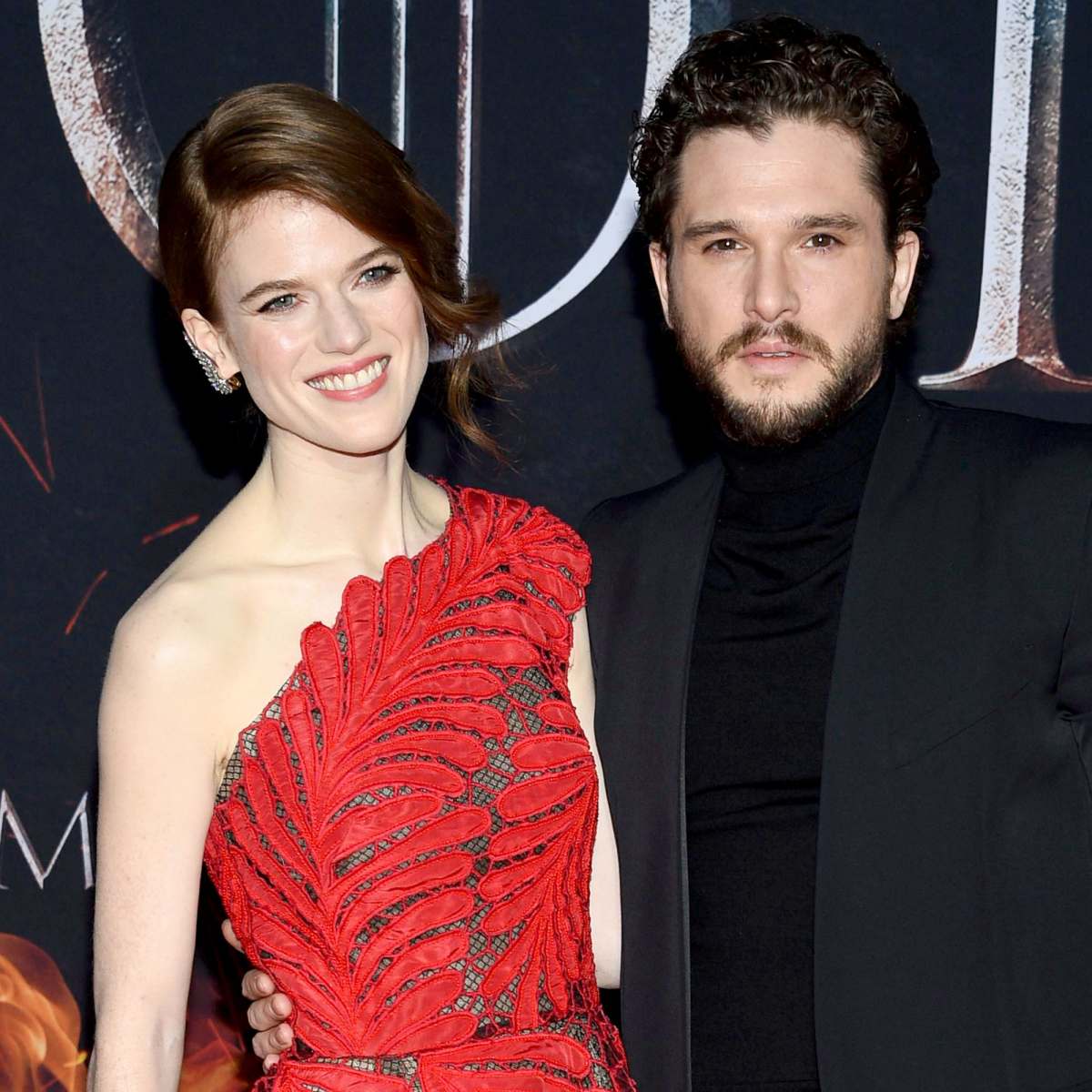 Kit Harington and Rose Leslie Wore Coordinating Couple's Suits for a Rare  Outing at Paris Fashion Week