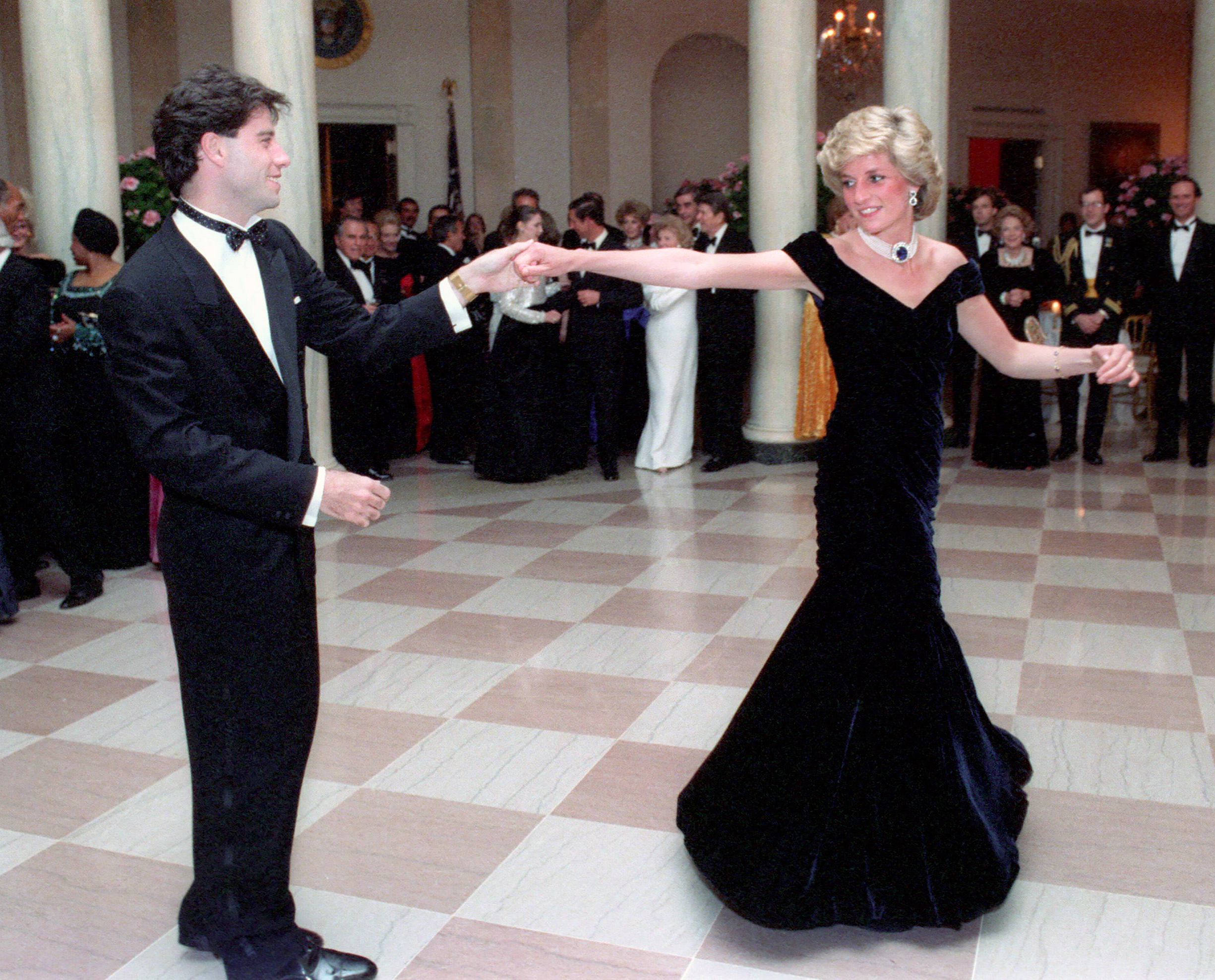 Princess diana john clearance travolta