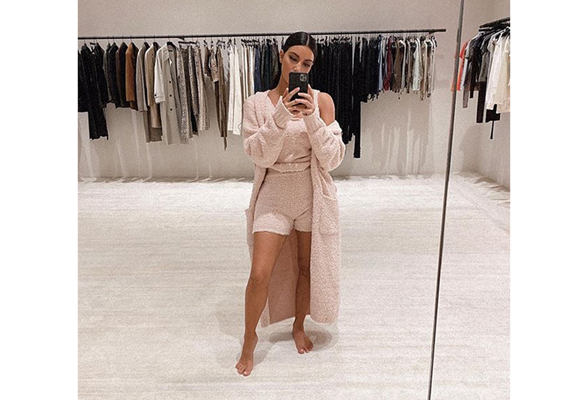 Kim kardashian best sale cozy set