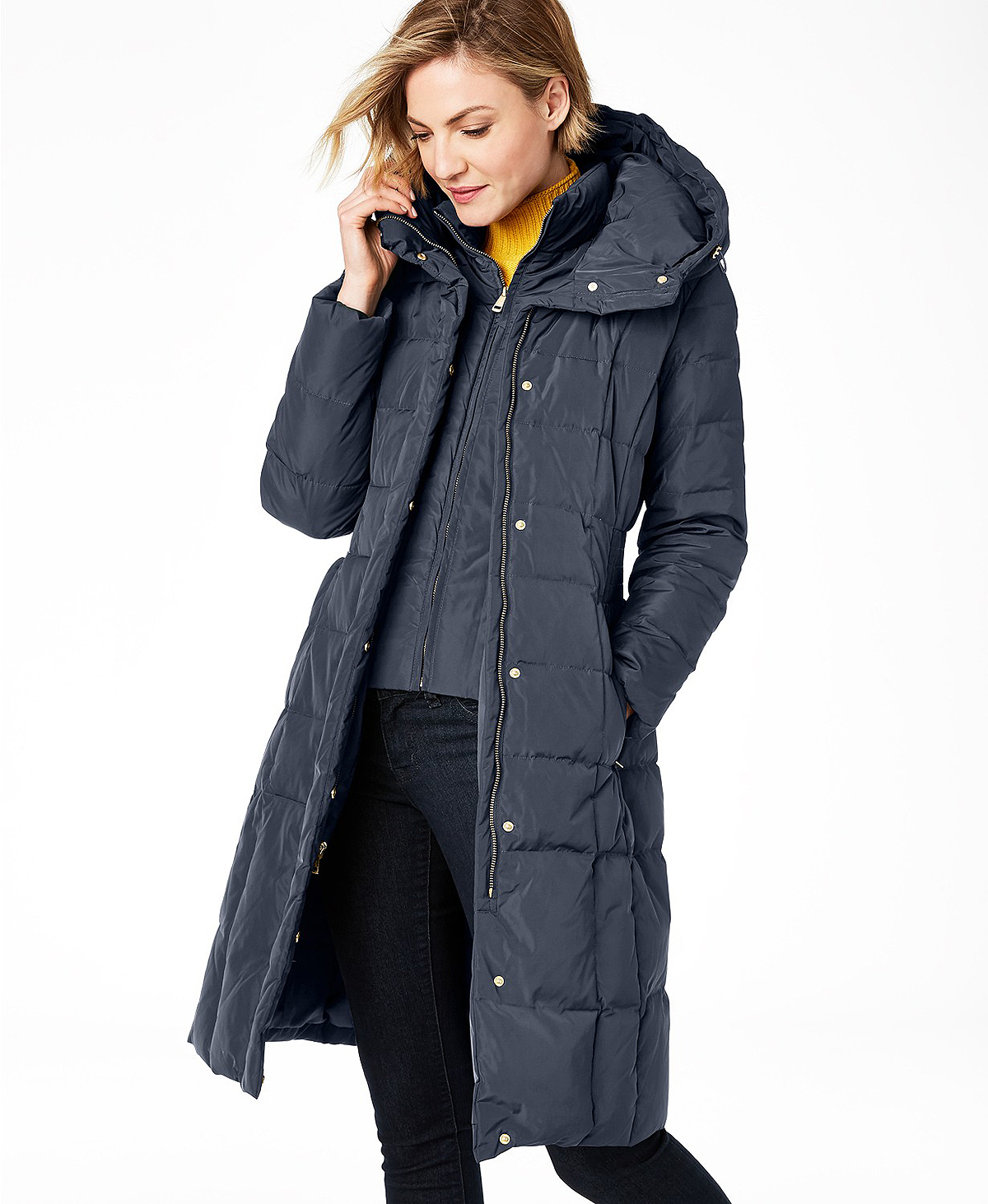 The Sale Price on This Warm Cole Haan Puffer Coat Is Majorly Hot | Us ...