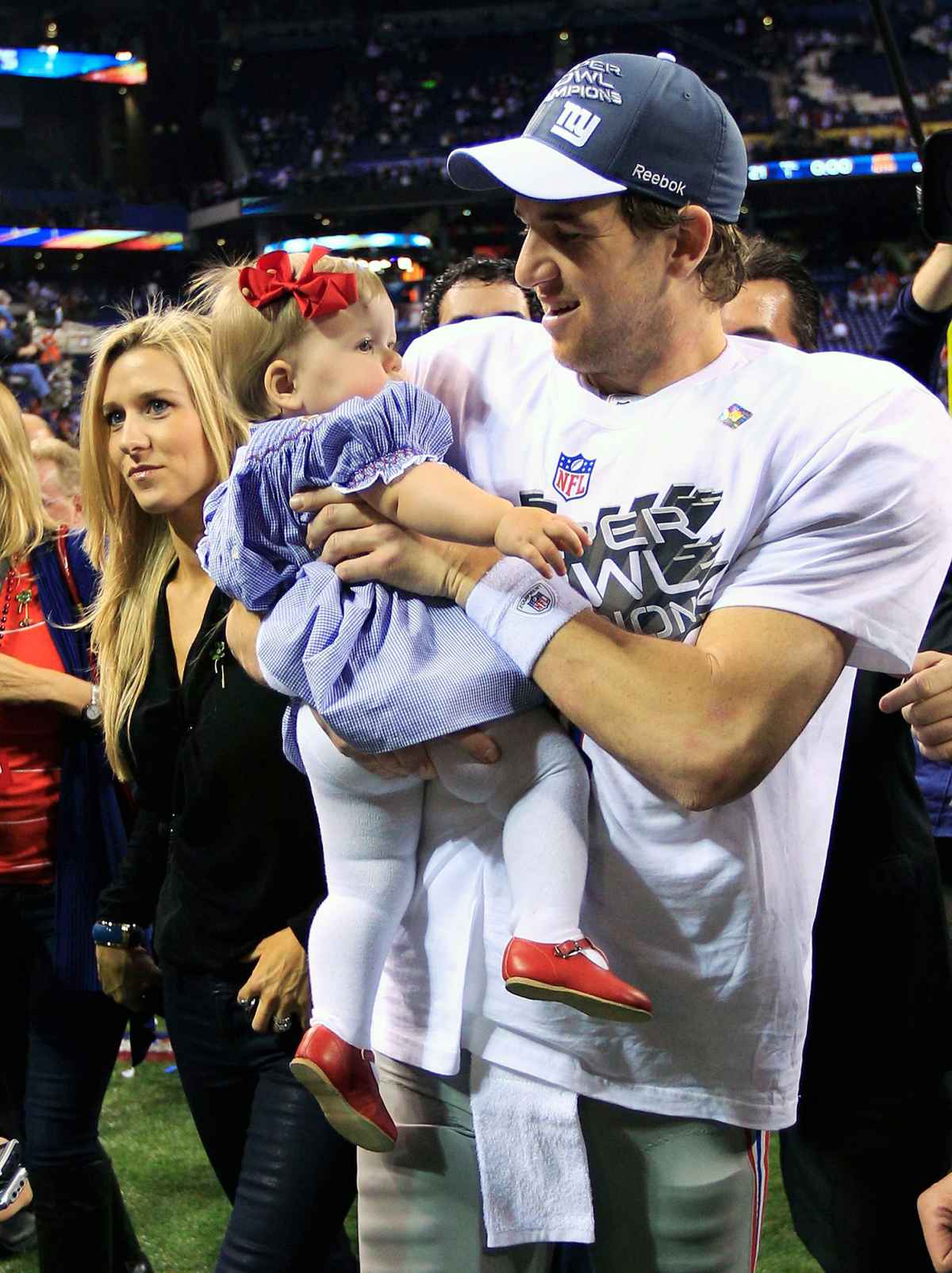 Eli Manning Is 'Enjoying' Time With 4 Kids While They 'Still Like' Him