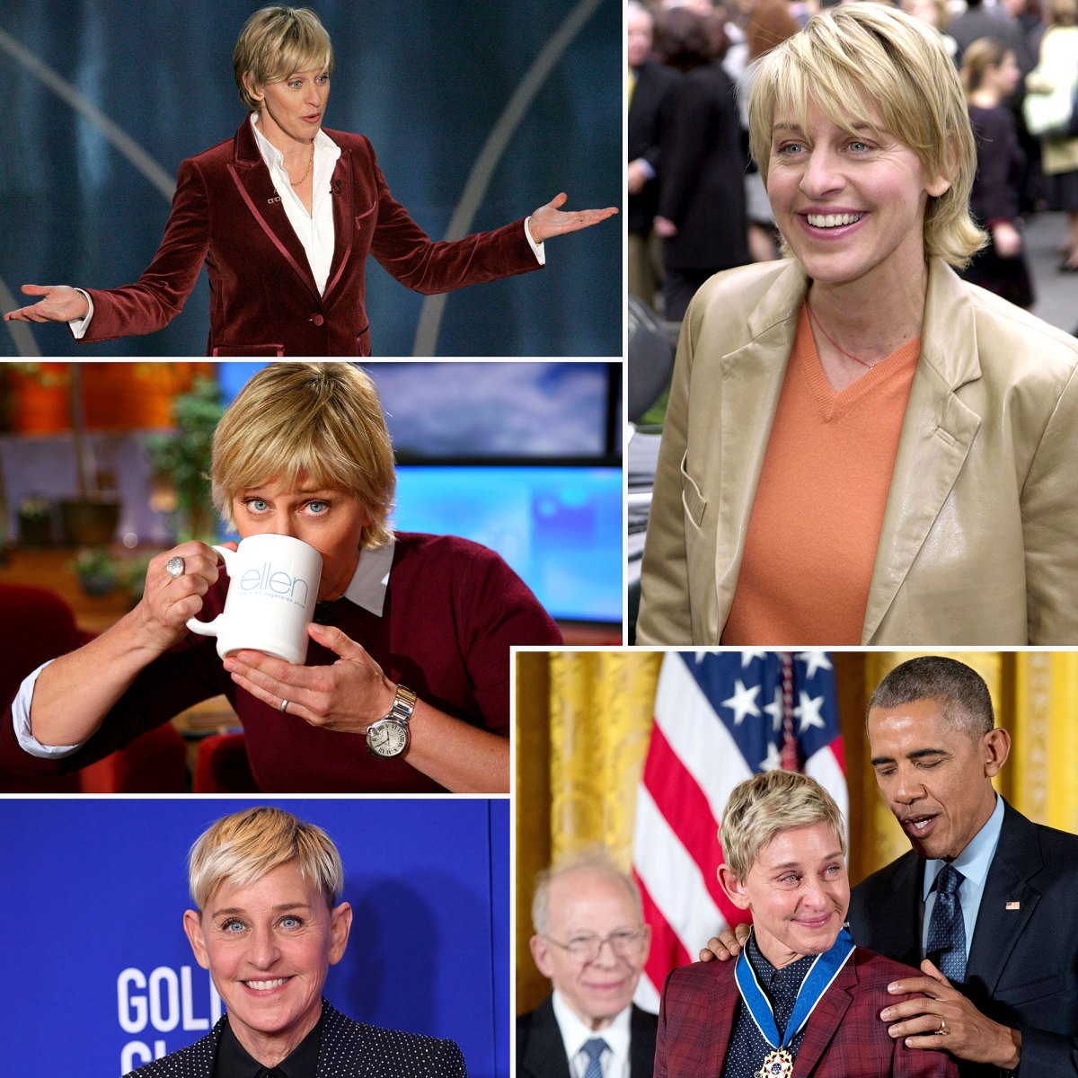 Ellen Degeneres Through The Years From Comedian To Talk Show Host