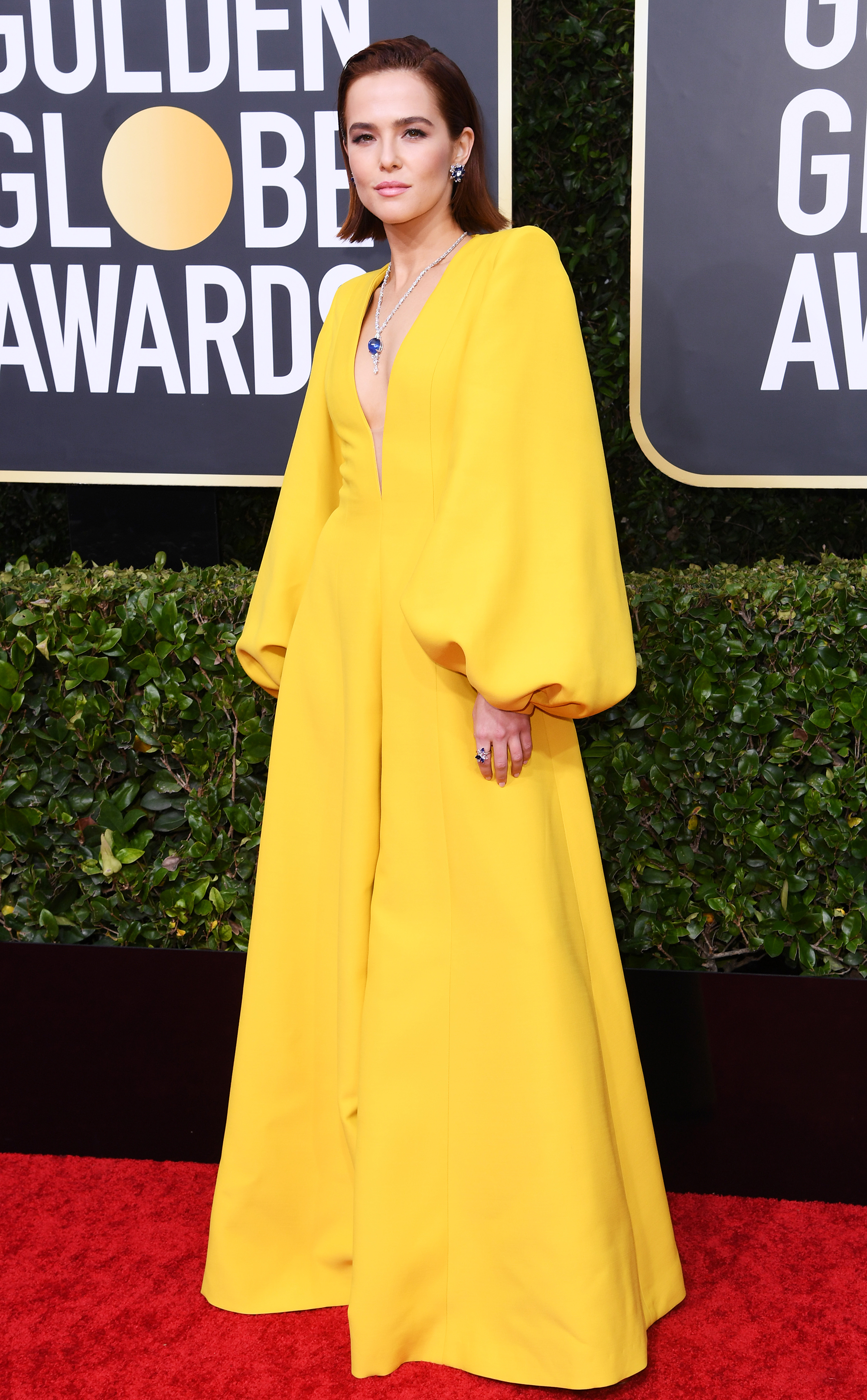 Golden Globes 2020 Red Carpet Fashion: See Celeb Dresses, Gowns