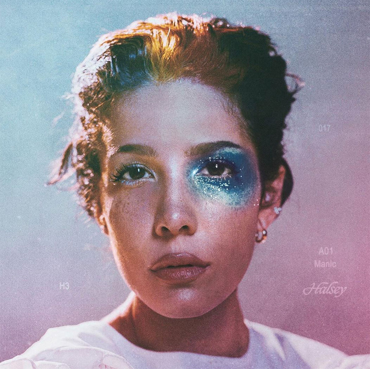 The Emotional Story Behind Halsey's 'Manic' Album Cover Makeup - I Know