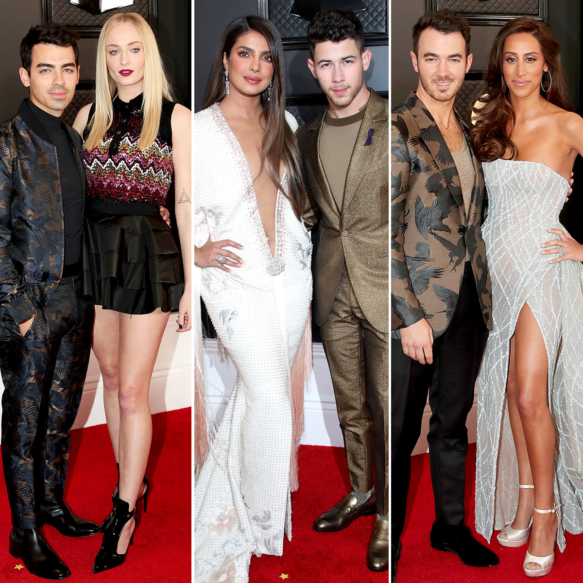Grammys 2020 Jonas Brothers and Wives Heat Up the Red Carpet photo