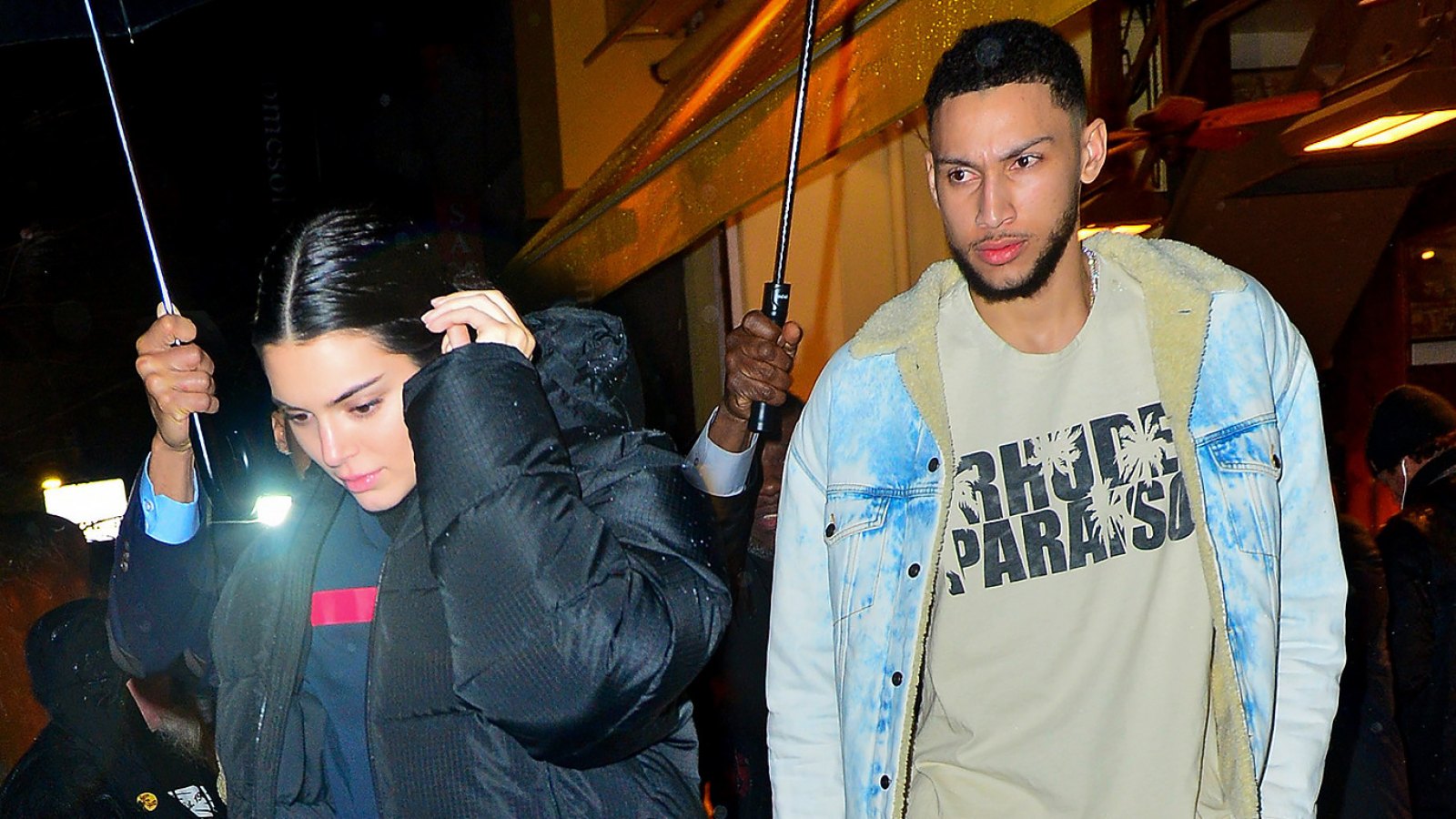 Kendall Jenner, Her Rumored Beau Ben Simmons, and Her Big Puffer