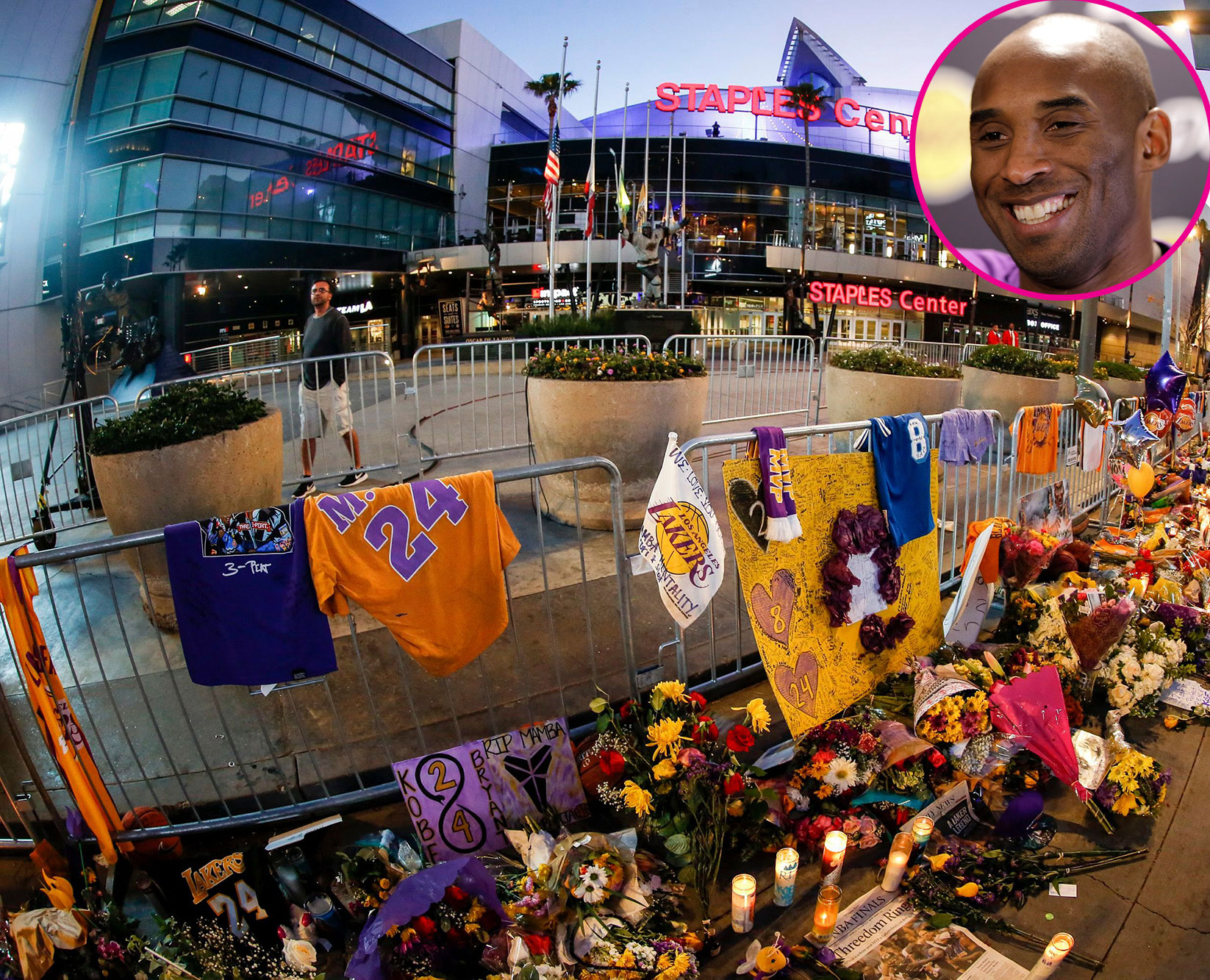 Kobe Bryant Los Angeles Lakers Men's #24 Mamba Mentality T-Shirt