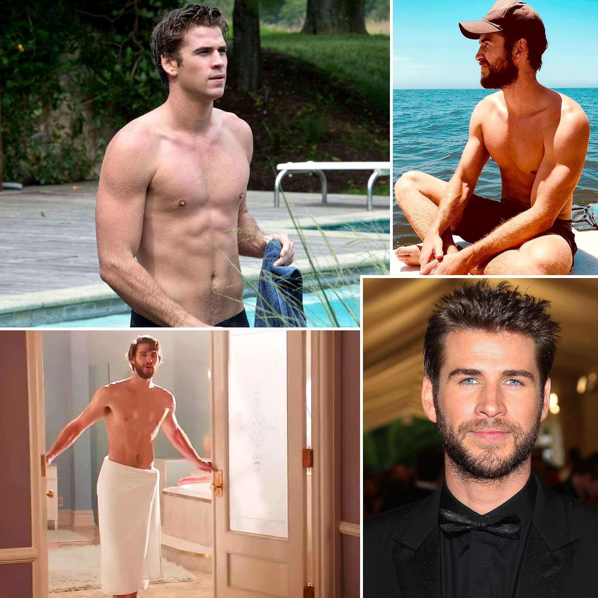 Liam Hemsworths Hottest Moments Over The Years