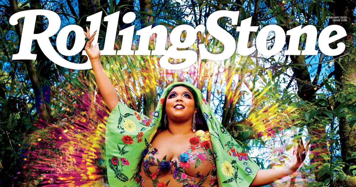 Lizzo Covers 'Rolling Stone' in Nearly Naked Floral Bodysuit