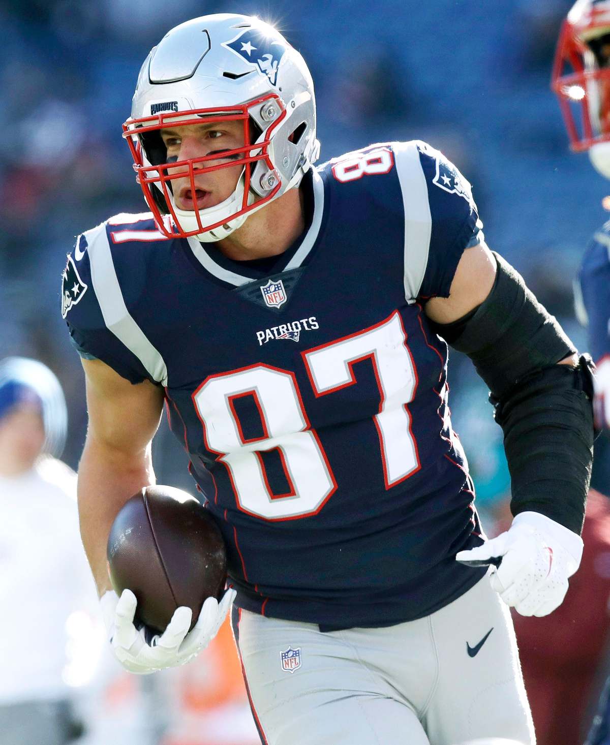 Rob Gronkowski New England Patriots Nike Women's Player Name