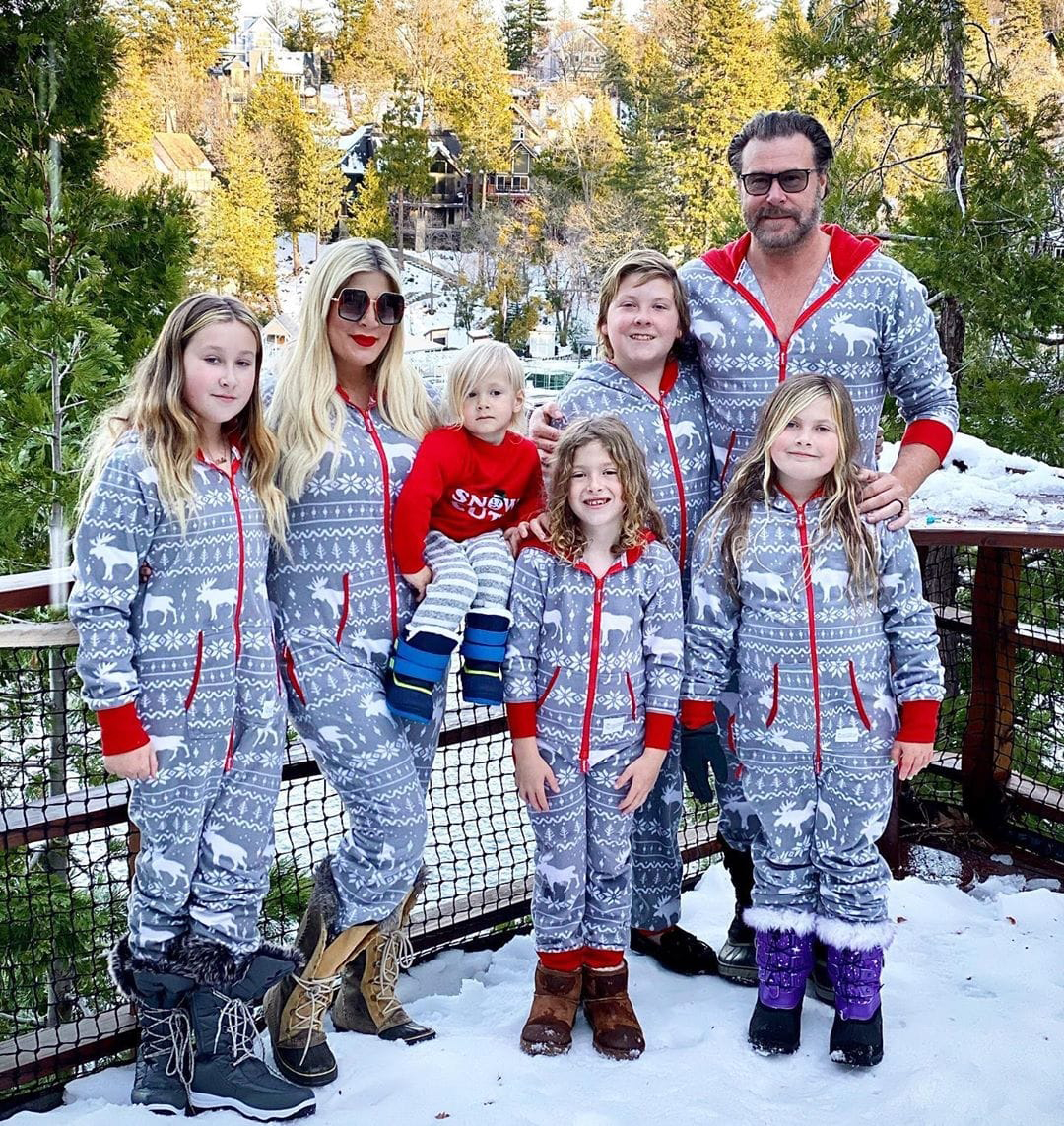 Tori Spelling S Family Album Over The Years Photos Us Weekly   Tori Spelling Family Album New Year 2020 