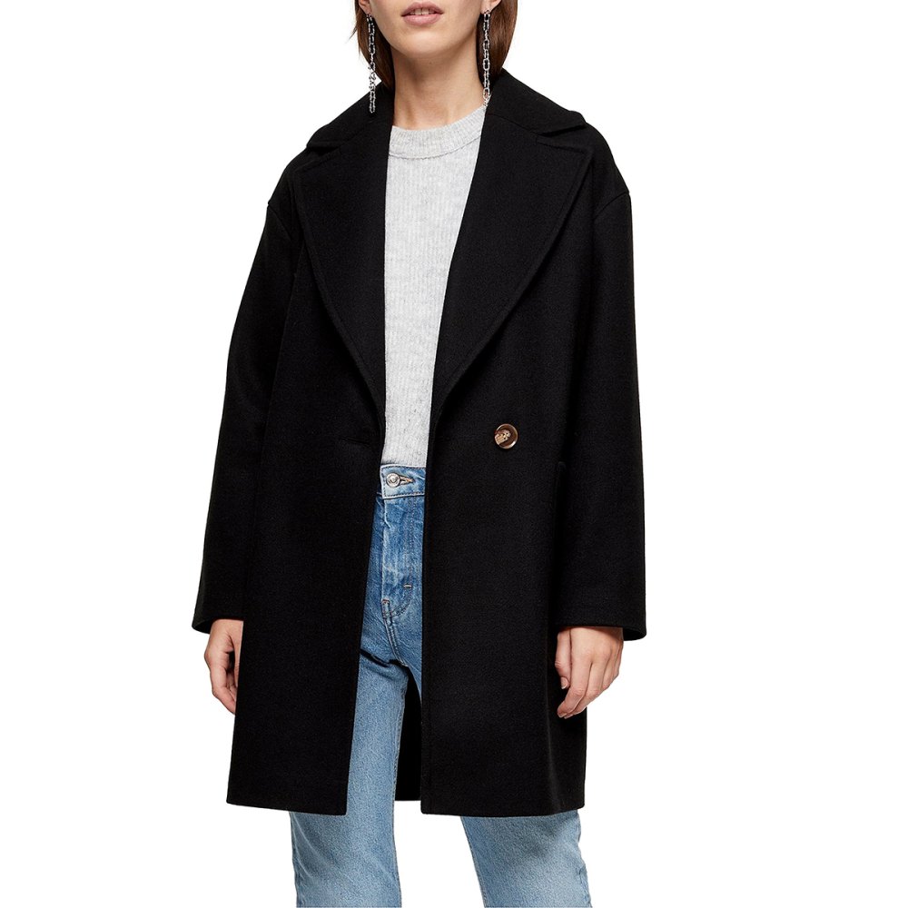 This Topshop Coat Will Solve All of Your Dressing Dilemmas | Us Weekly