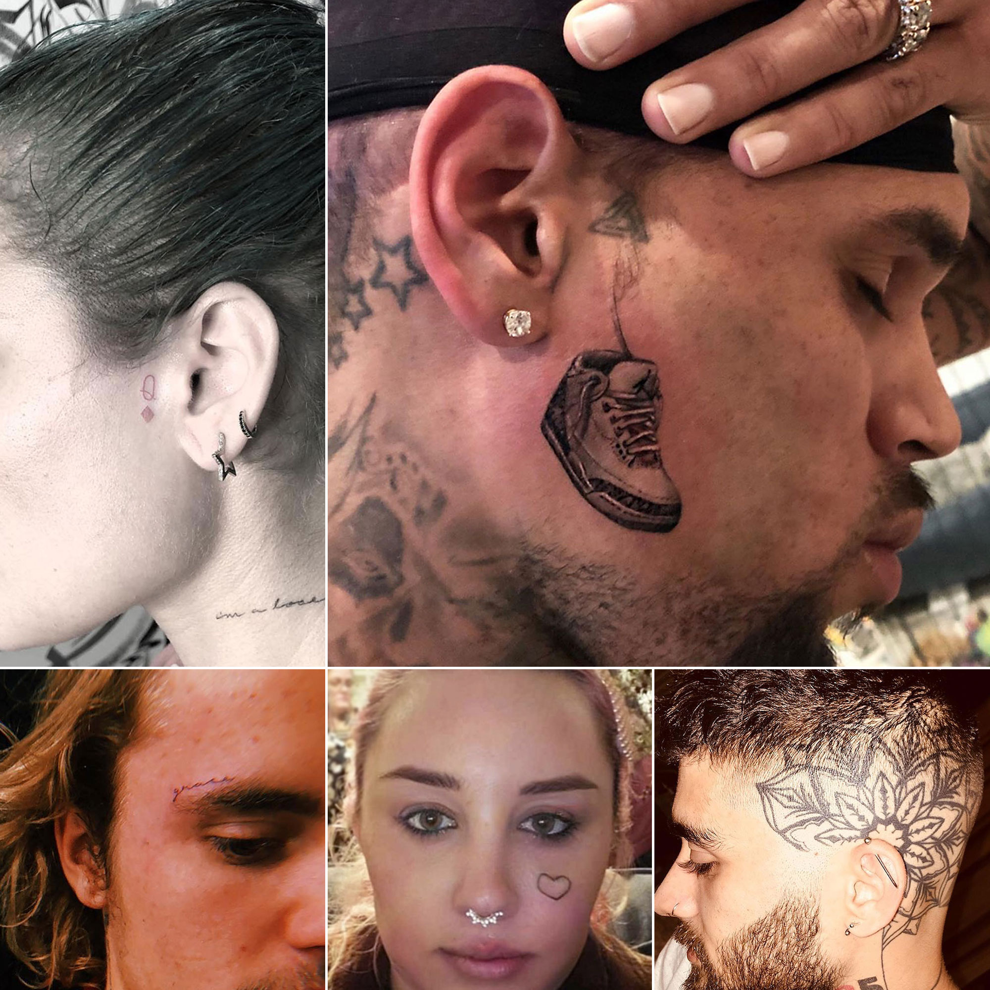 40 Small But Bold Face Tattoos  CafeMomcom