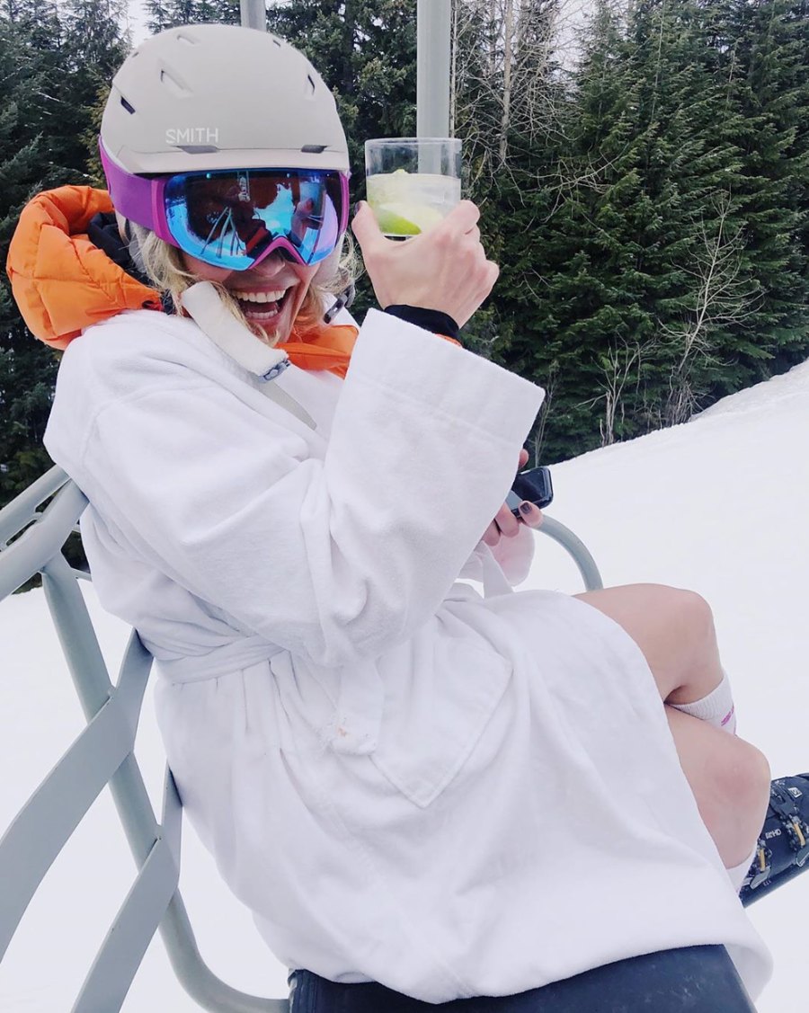 Chelsea Handler Hits Slopes With Margarita for 45th Birthday