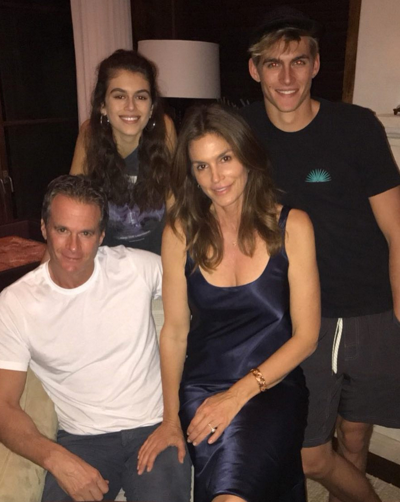 Cindy Crawford, Rande Gerber's Family Album With Kaia, Presley