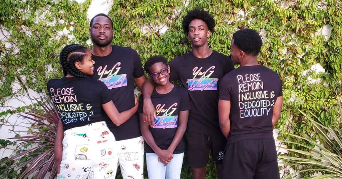 Dwyane Wade's Son Zaire Showers Zaya With Love After Coming Out