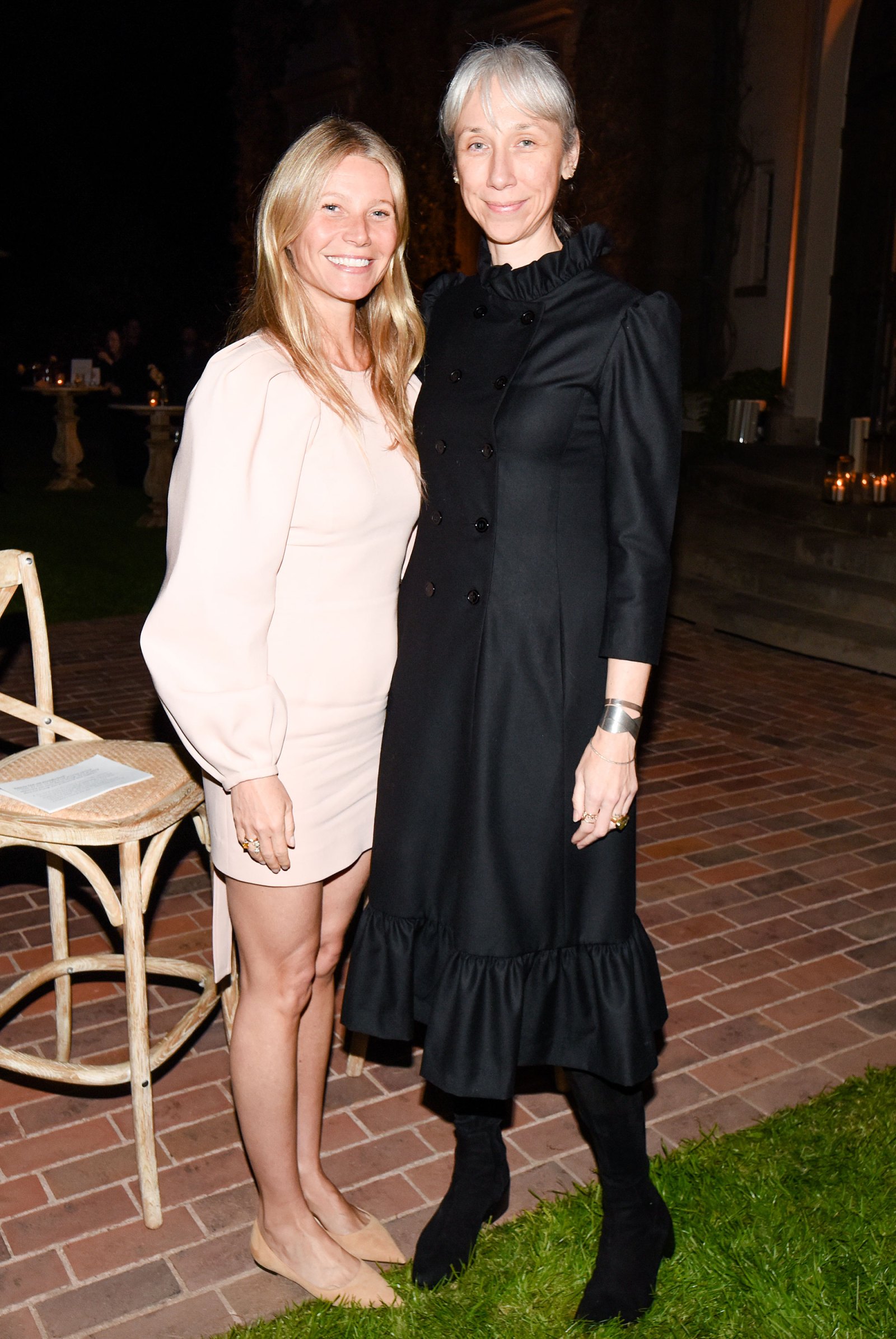 Gwyneth Paltrow Hosts Makeup-Free Dinner Party: Pics | Us Weekly