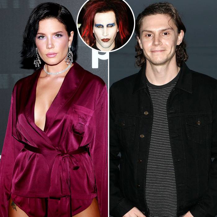 Halsey Met Evan Peters' Friends Dressed as Marilyn Manson