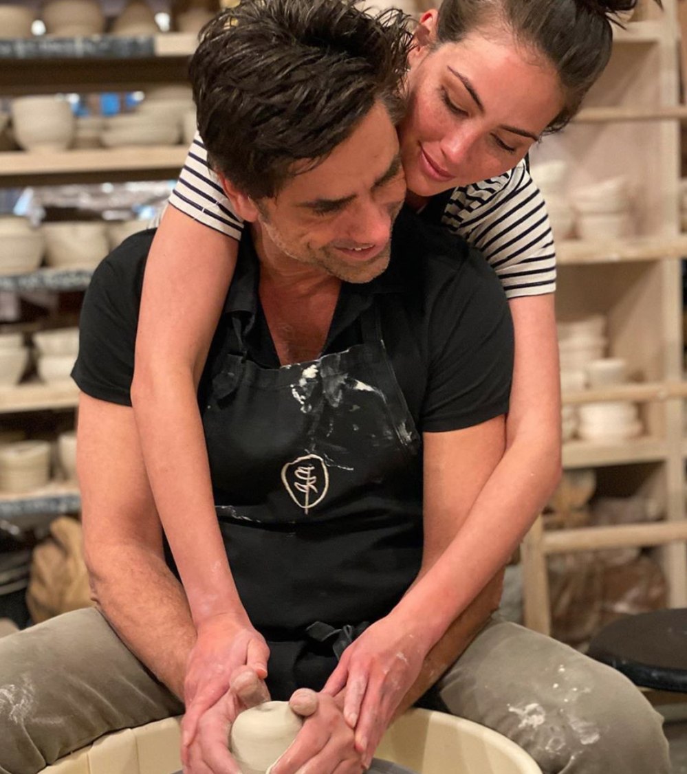 John Stamos Recreates ‘Ghost’ Scene With Wife Caitlin McHugh for 2nd Wedding Anniversary