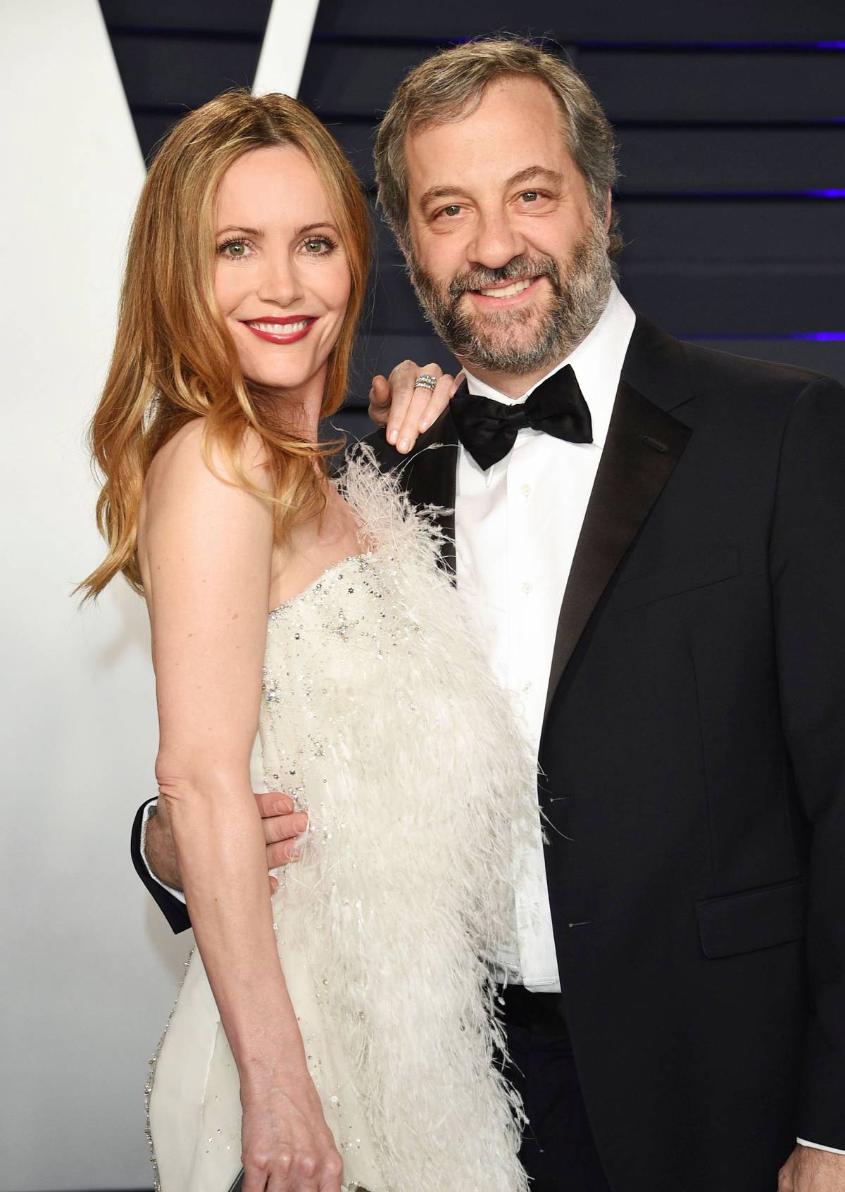 Leslie Mann and husband Judd Apatow look cozy while attending MoMA Film  Benefit together in NYC