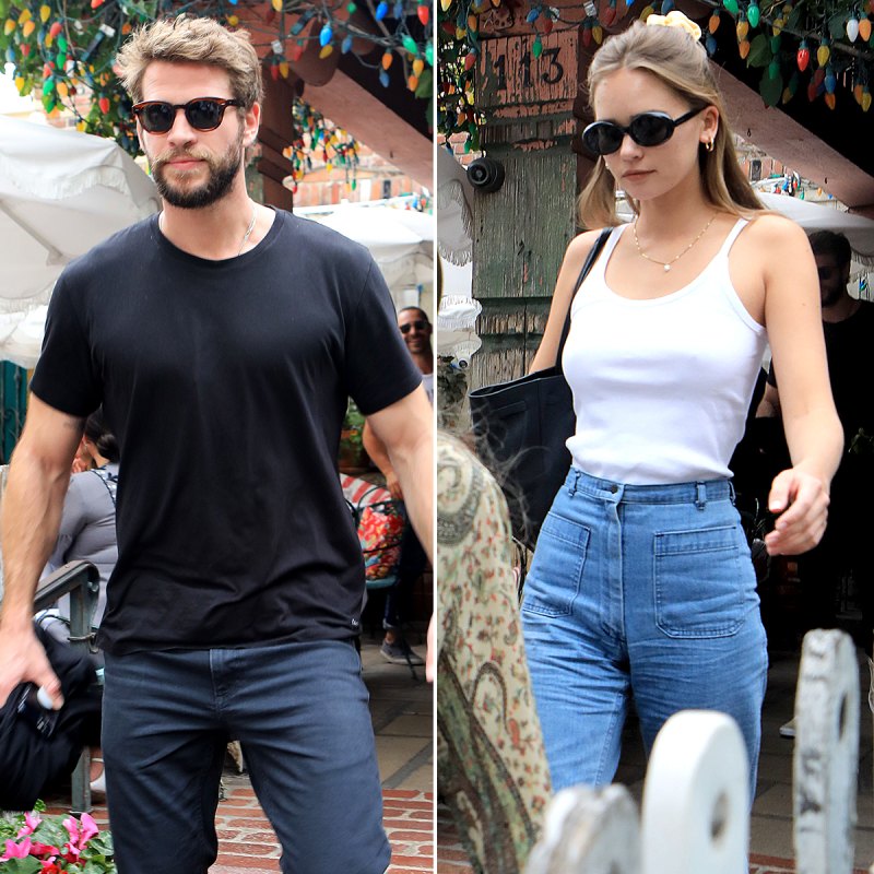 Liam Hemsworth Lunches With Girlfriend Gabriella Brooks In