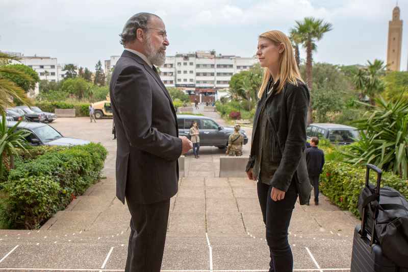 Mandy Patinkin and Claire Danes Homeland