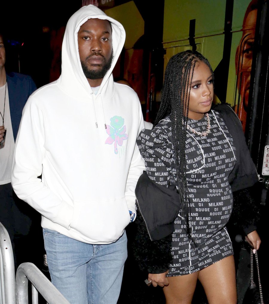 Meek Mill S Girlfriend Milan Harris Gives Birth To 1st Child His 3rd