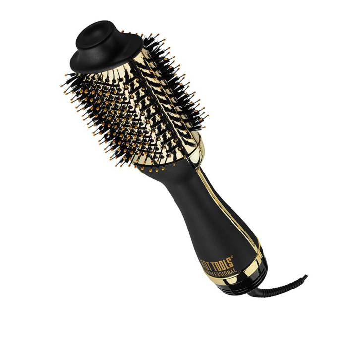 This 24K Gold Hot Tools Blowout Brush Is Going Viral on Amazon