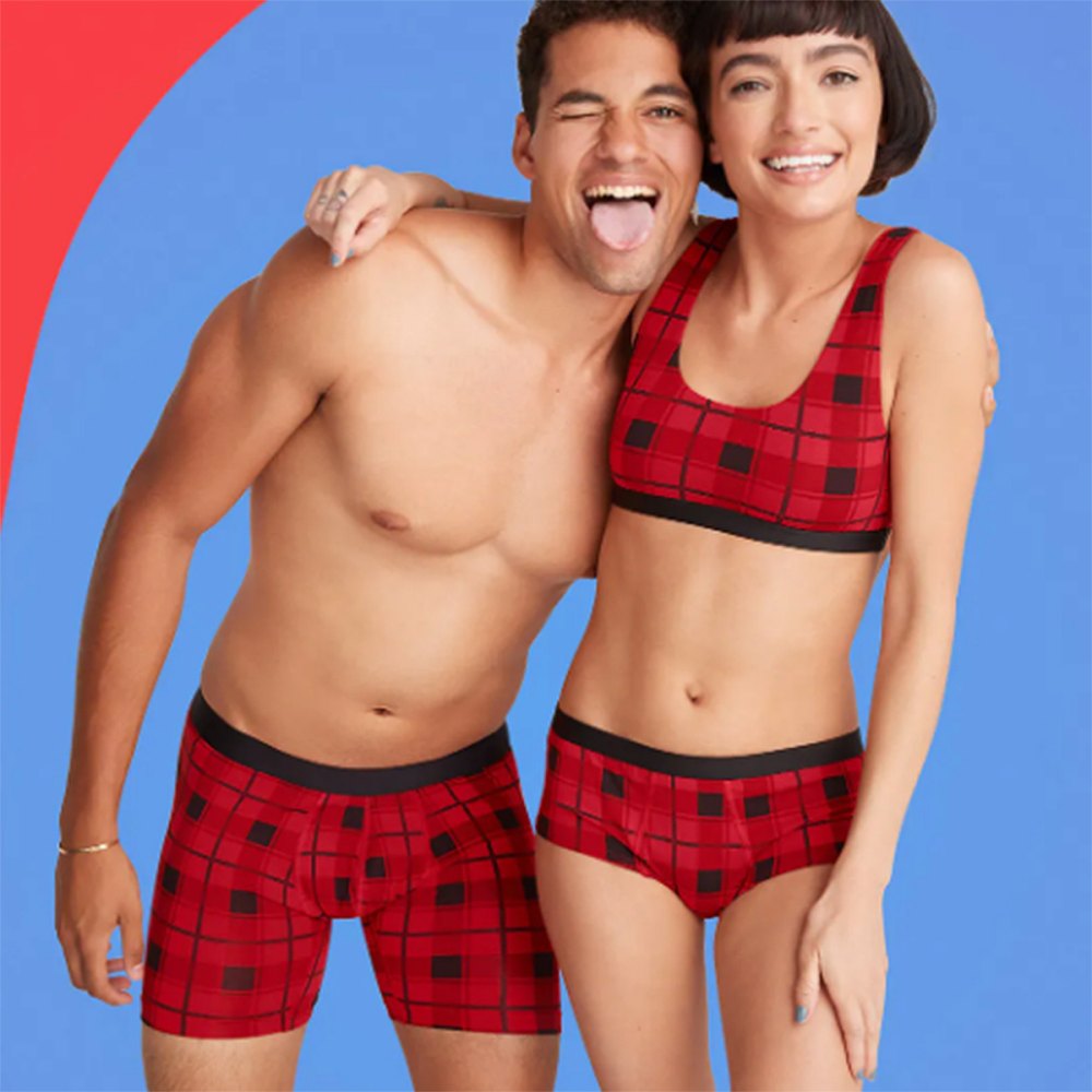Remove and Use, Sexy Couple Matching Underwear, Valentines Day