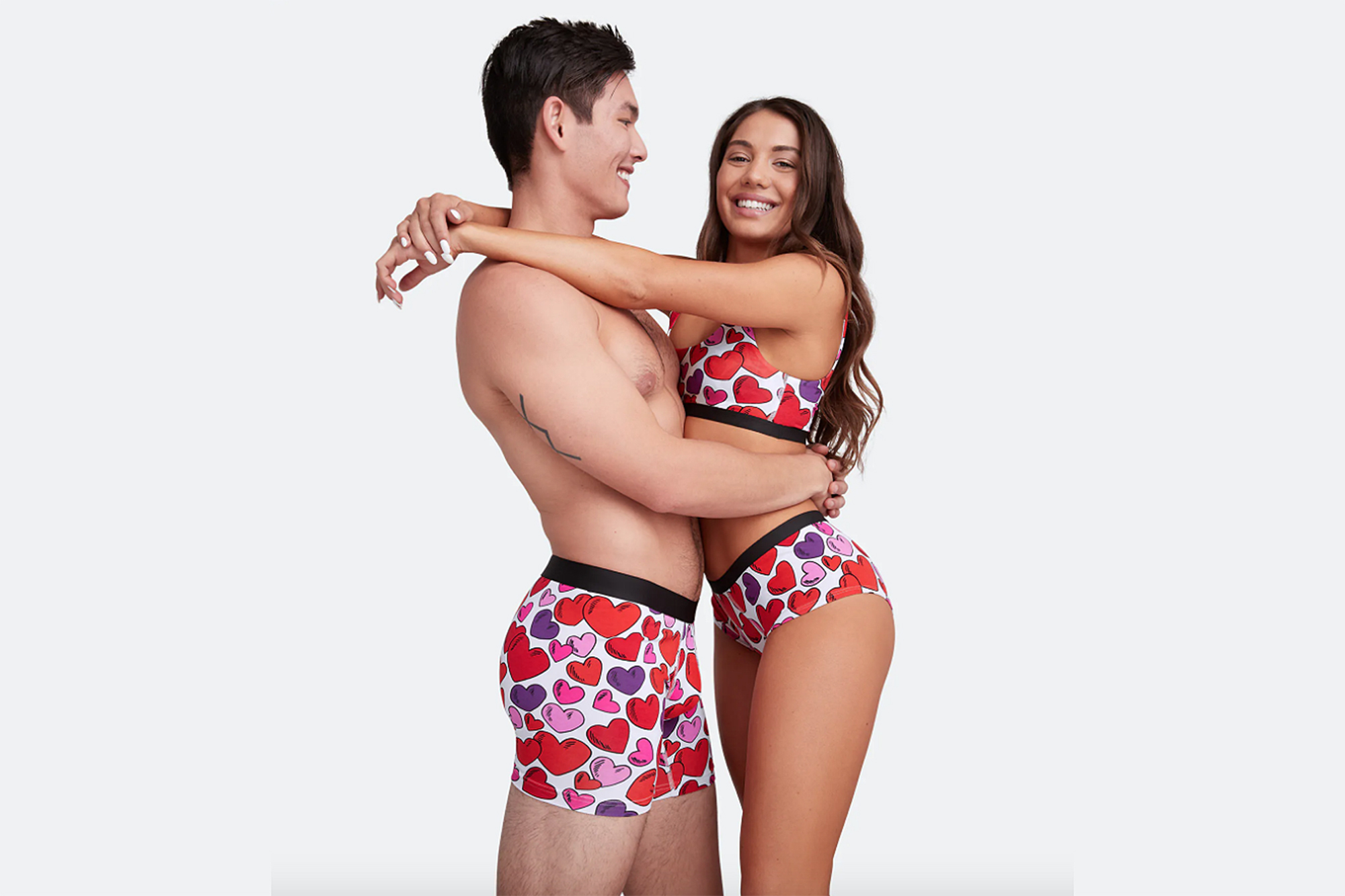 Make a memory this Valentine's Day with matching pairs of undies