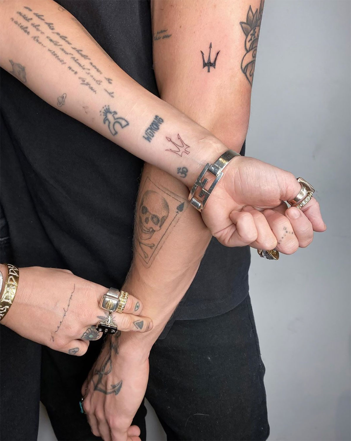 Matching Couples Tattoos — Celebrities With Identical Ink | Life & Style